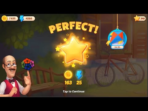Homescapes Super Hard Level 3880 - No Booster - 10 Moves