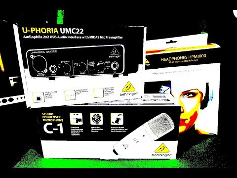 $100 Behringer Home Recording Studio?  Almost...