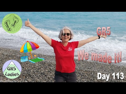 Arriving in Nice - Our last day of the GR5!  One of the best long distance hiking trails in Europe!