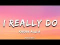 Karan Aujla | Ikky | I Really Do (Lyrics) | P Pop Culture 