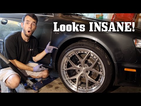 Put My S6 Wheels on my RS4... Big Mistake??