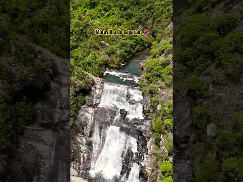 Cachoeira paradisíaca na Serra do Caparaó #brasil #es #mg #cachoeira #nature #travel #agua #brazil