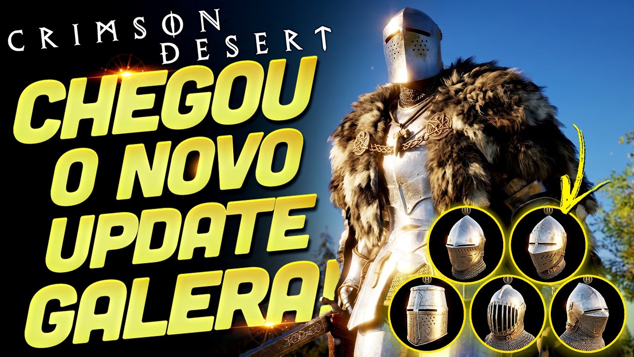 CHEGOU A NOVA ATUALIZAÇÃO 1.12 DE CRIMSON DESERT COM NOVIDADES INTERESSANTES