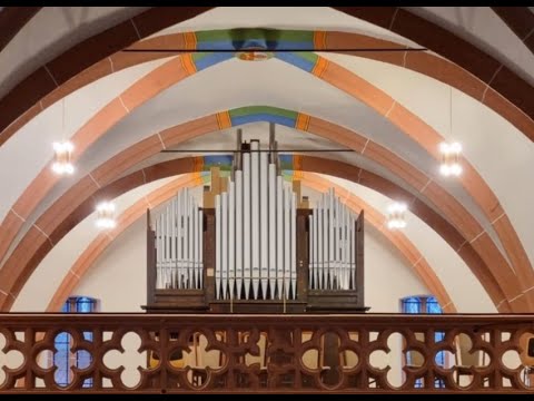 LIVE-Stream des Gottesdienstes zur Einweihung der Schlimbach-Orgel in Heilig Kreuz, Assmannshausen