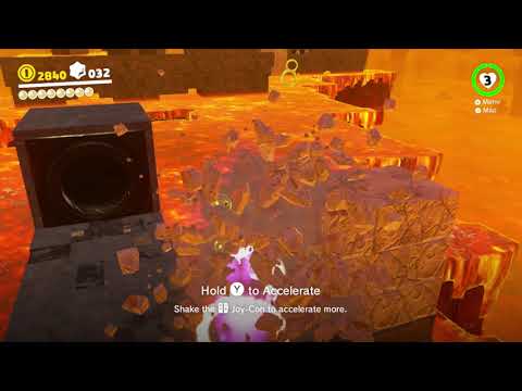 Super Mario Odyssey - Moon Kingdom Moon #11: Around the Barrier Wall