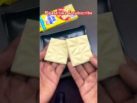 Milky bar big pack #asmr #chocolate #satisfying #viral #surpriseegg #kinderjoy #streetfood #short