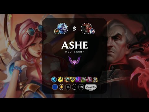 Ashe ADC vs Swain - EUW Master Patch 13.19