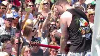 New Found Glory COVER &#39;&#39;Iris&#39;&#39; at Parahoy cruise 03/10/14
