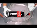 30 Coca Cola Experiment How To Make Cola To Ice Cream Rolls Satisfying Scraper ASMR