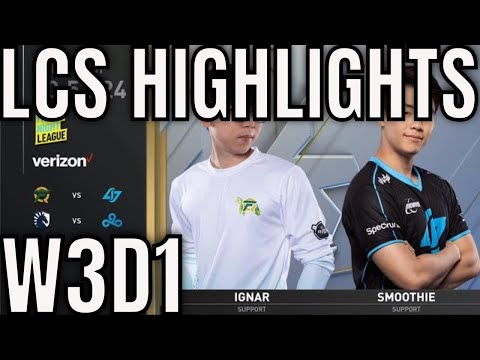 LCS Highlights ALL GAMES Week 3 Day 1 Summer 2020 - FLY vs CLG - TL vs C9