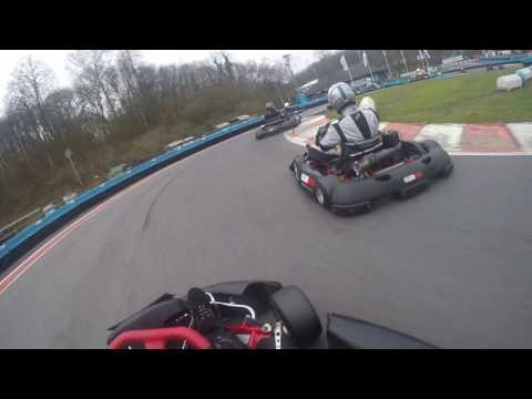 Buckmore 2017 Quadrant series Round 1 race 1 Chris Turner