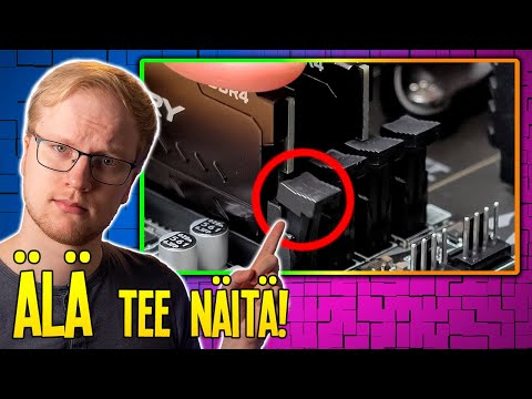 Viisi aloittelijan VIRHETTÄ konetta kasatessa! - Älä tee näitä virheitä! (Osa 2)