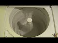 Frigidaire Elite Washer Spin Cycle Spray Rinse Cycle 1991