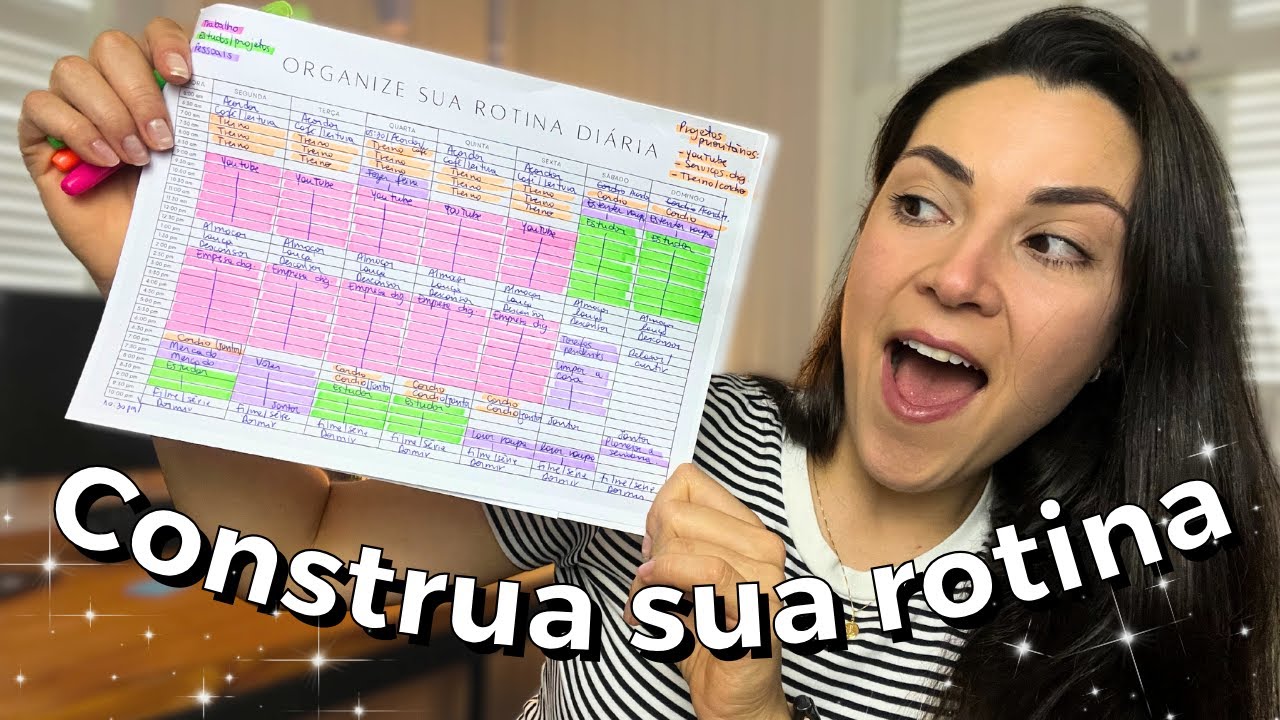 Como construir uma rotina: tutorial passo a passo!
