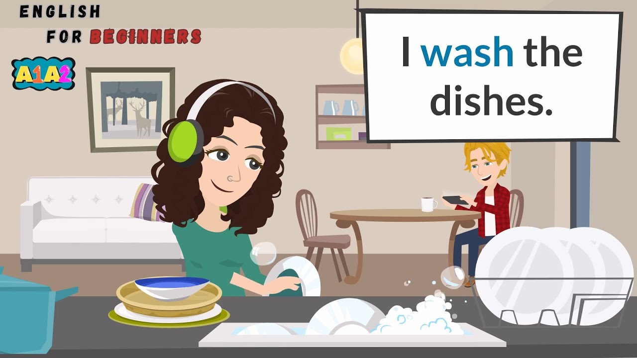 ☕ Morning to Night: Essential English Phrases for Complete Beginners 🌙