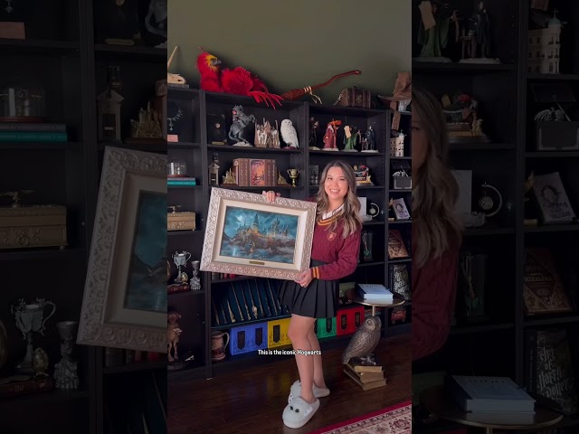 Vídeo relacionado con Schmidt Juego 58577 Thomas Kinkade, Wizarding World, Harry Potter, Castillo de Hogwarts, puzle de 1000 Piezas, Multicolor