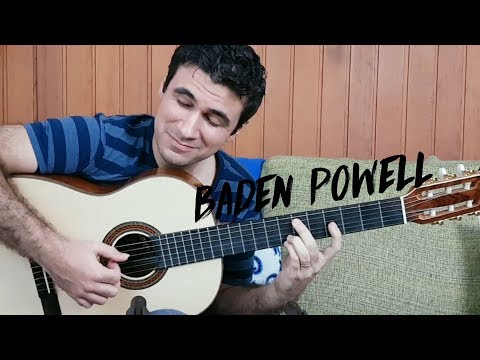 BADEN  POWELL | Saudades de Márcia | Brazilian Guitar Marcos Kaiser)