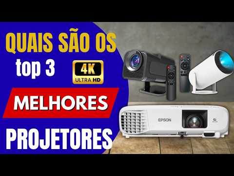 3 Projetores que Realmente Valem a Pena! – Do Bom e Barato ao Completo!