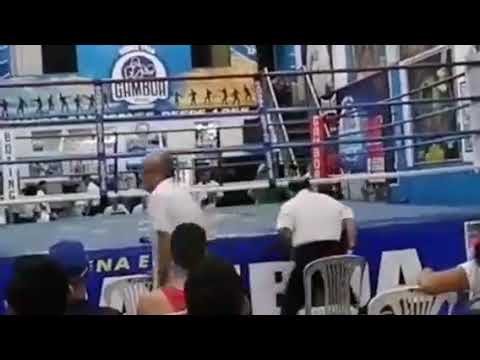 Hector tapia (Chile) no pudo frente Yoali Mejia (México) tras caer por decisión unánime. 52kgs