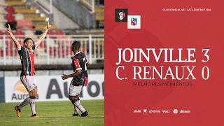 MELHORES MOMENTOS | Joinville 3x0 Carlos Renaux
