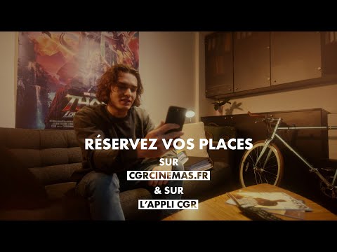 Réservations - App & Site CGR Cinémas
