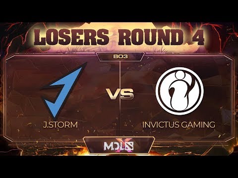 J.Storm vs Invictus Gaming Game 2 - MDL Chengdu Major: Losers' Round 4