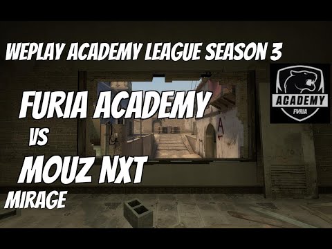 FURIA Academy vs MOUZ NXT Highlights /  at WePlay Academy League Season 3