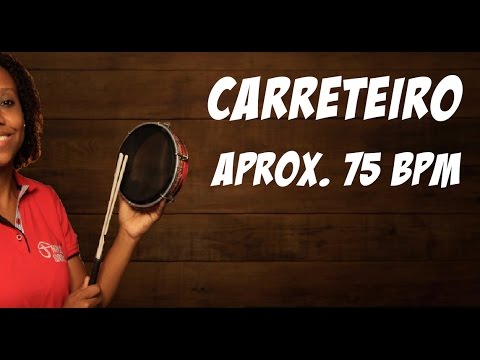 Tamborim - Carreteiro aprox. 75 bpm (Desafio 145 bpm) #4