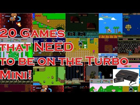 20 Games that NEED to be on the TurboGrafx Mini!