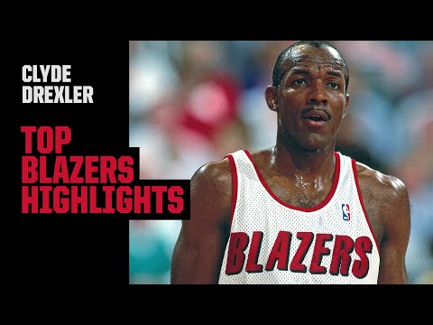 Clyde Drexler's Best Trail Blazers Highlights