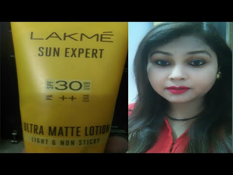 Nirupma Lakme sunscreen 