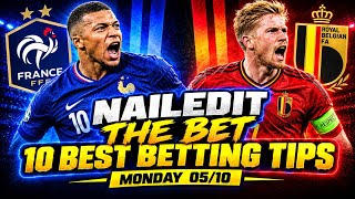 10 BEST SOCCER BETTING PICKS — UEFA NATIONS LEAGUE