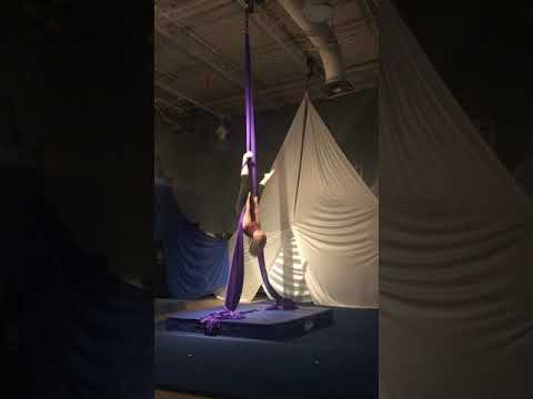 Aerial performance defying gravity