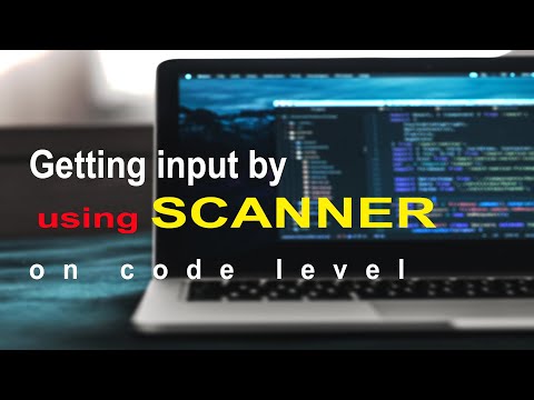 Java Programming Tutorial 07 Getting User Input Scanner Class
