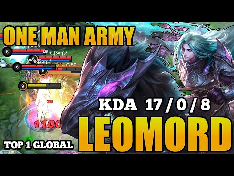 TOP 1 GLOBAL LEOMORD 2022 - LEOMORD BEST BUILD AND EMBLEM 2022 - MOBILE LEGENDS