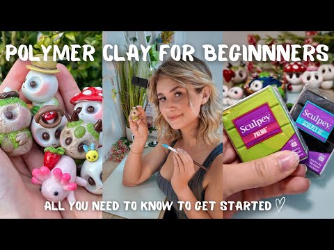 Polymer clay for beginners ✨ How to get started with polymer clay + tips & tricks!