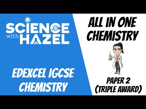ALL of Edexcel IGCSE Chemistry 9-1 | PAPER 2 | IGCSE Chemistry Revision 2025 | SCIENCE WITH HAZEL