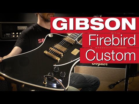 Демонстрация звучания электрогитары Gibson Firebird Custom
