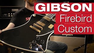 Video thumbnail for Gibson Firebird Custom Ebony by session