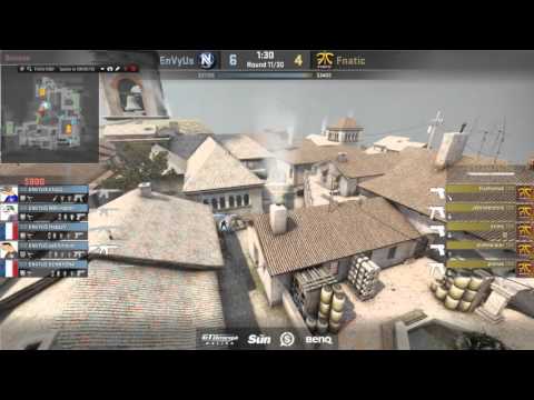 CS:GO EnVyUs Happy crazy 4k vs Fnatic