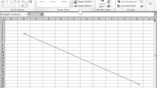 Excel 2010 Make a Dashed Line