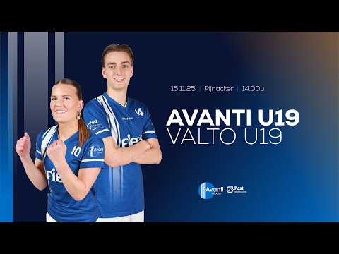 AvantiTV Live: Avanti/Post Makelaardij U19 - Valto/Verbakel Bouwbedrijf U19