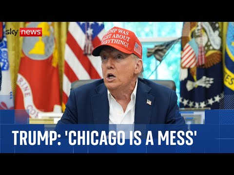 Trump seeking to 'manufacture a crisis' in Chicago, says Illinois governor