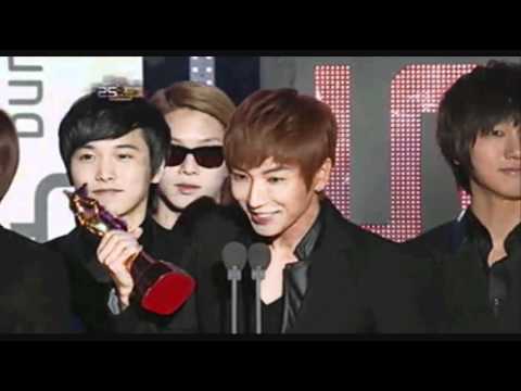 [101209] GDA 2010 - Super junior wins asia popularity award