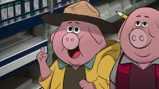 Pub Québec - RONA Trois petits cochons : la paille (2018)