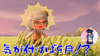 [あつまれ どうぶつの森]気が付くともう9月…屋外シアターを作りたい