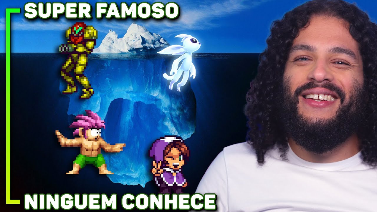 Séries de METROIDVANIAS das mais famosas aos que ninguém jogou | Jogo do Iceberg