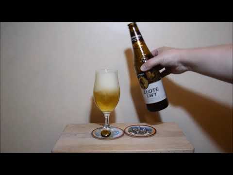 Browar Amber Złote Lwy pouring