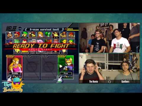 Melee @ the Balcony 105 (The Final Balc) - Losers Quarters ft. Yam$ (Sheik) VS Cohenski (Fox)