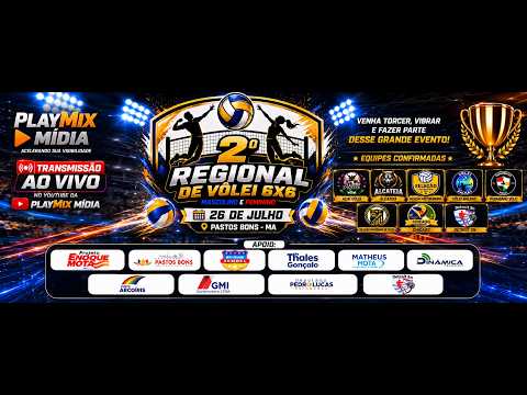 2º Regional de Volei - Masculino e Feminino - Ao vivo